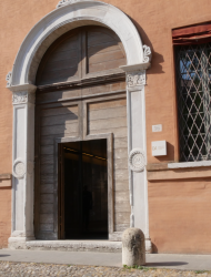 Palazzo Tassoni Estense (1482) Biblioteca di Architettura